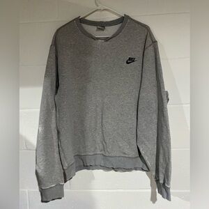 vintage nike large grey crewneck